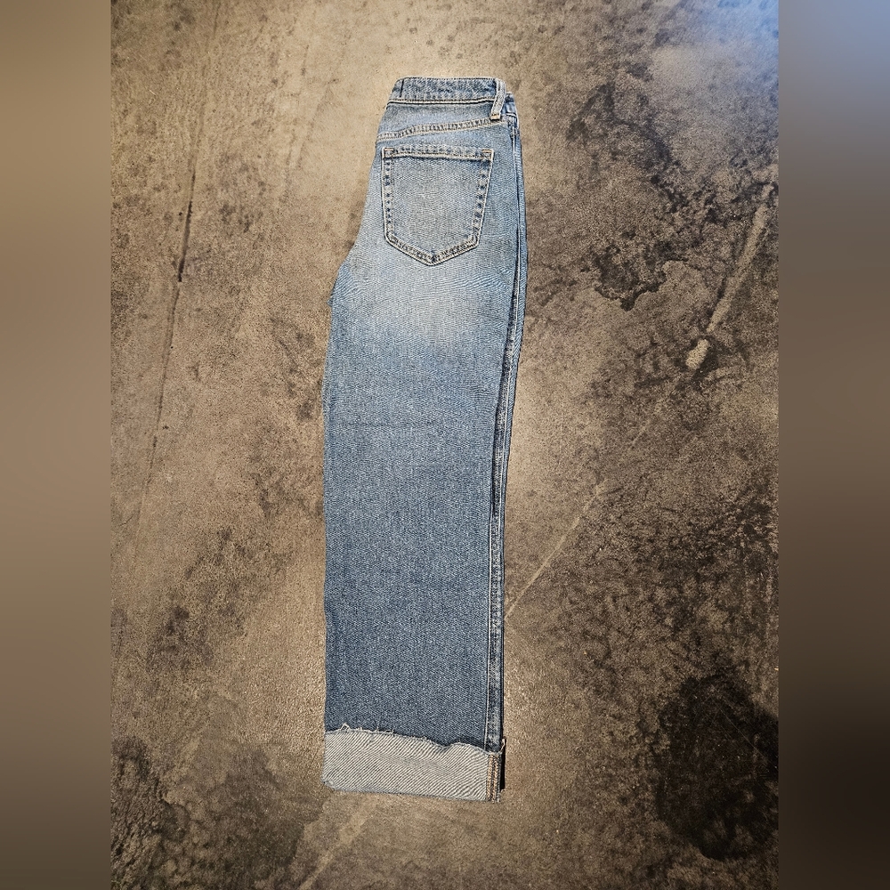 Hollister Light Blue Wide Leg Jeans